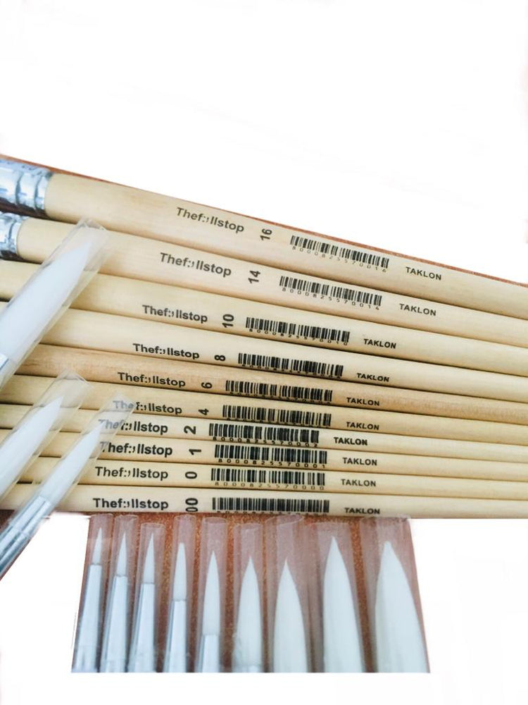 Thefullstop Paint Brush Round - No.10 (Taklon)