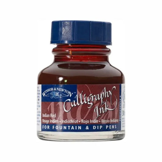 Winsor & Newton Calligraphy Ink 30ml (Indian Red)