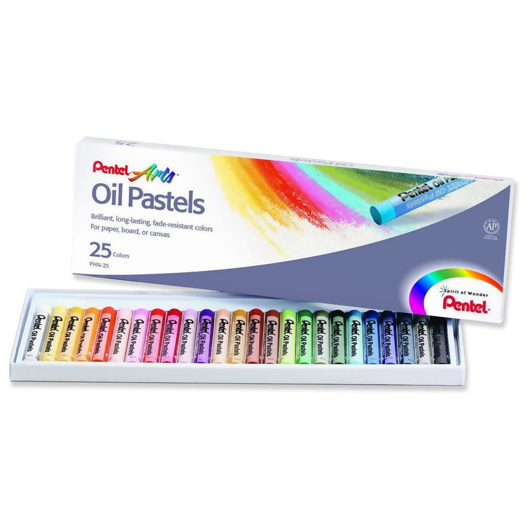 Pentel Oil Pastels 25Colour Set