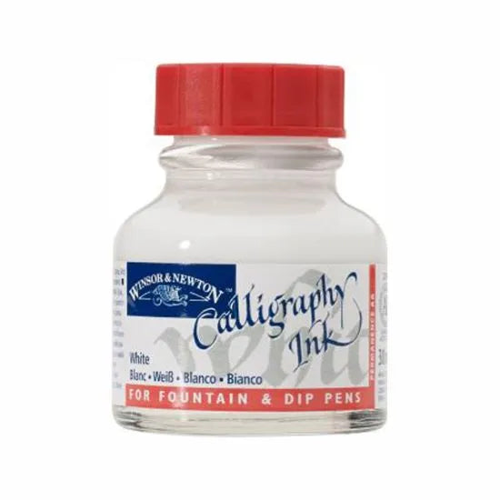 Winsor & Newton Calligraphy Ink 30ml (White)