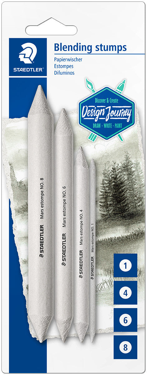 STAEDTLER Blending Stumps 4pcs Set