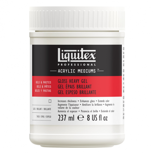 Liquitex Acrylic Gloss Heavy Gel Medium 237ml