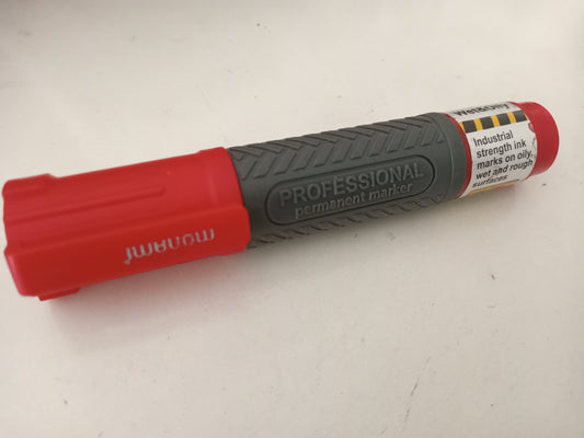 Monami Permanent Marker (Professional) - Red