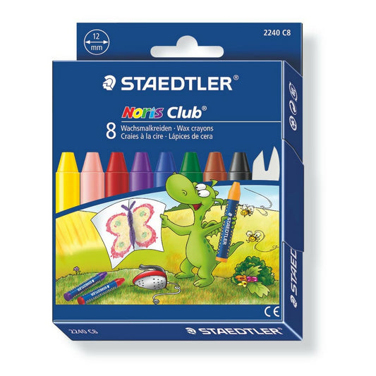 STAEDTLER Noris Wax Crayons 8Pcs