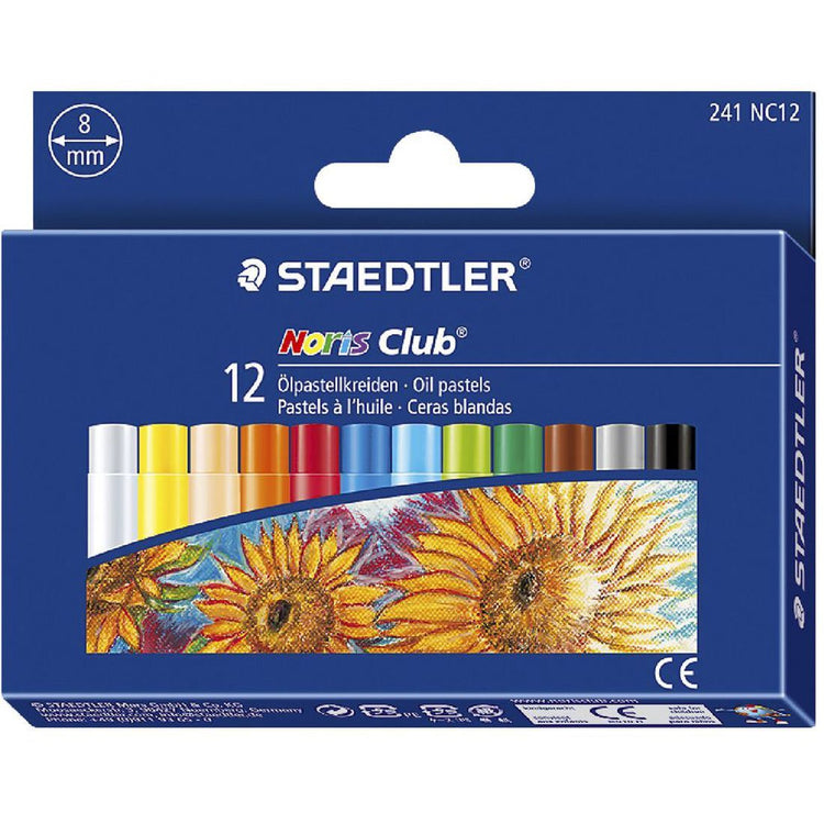 STAEDTLER Noris Oil Pastels 12Colour Set