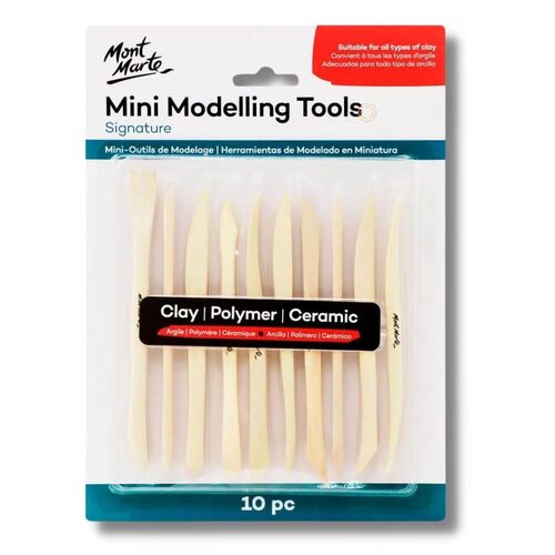 Mont Marte Mini Modelling Tools 10pcs Set