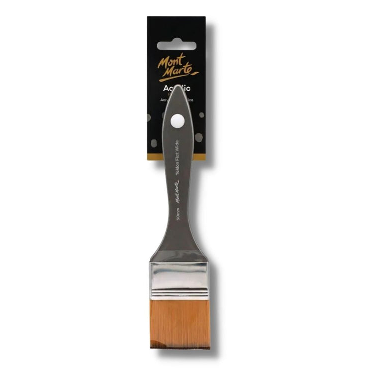 Mont Marte Taklon Flat Paint Brush 50MM