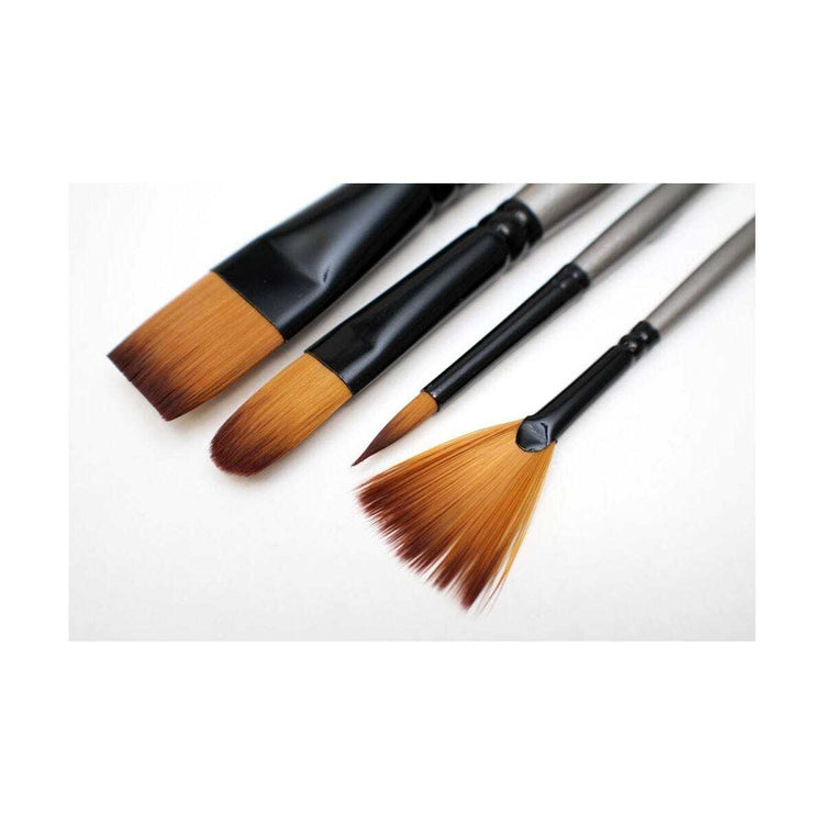 Mont Marte Gallery Paint Brush 4pcs Set