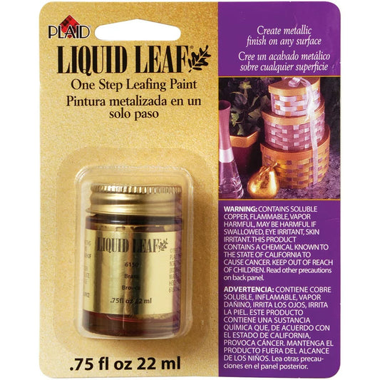 Plaid Liquid Leafing (Brass-6150) 22ML