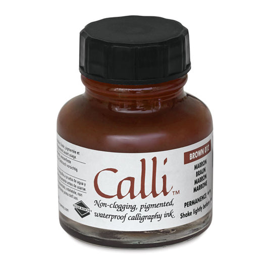 Daler-Rowney Calli (Calligraphy Ink) 29.5ml - Brown 012