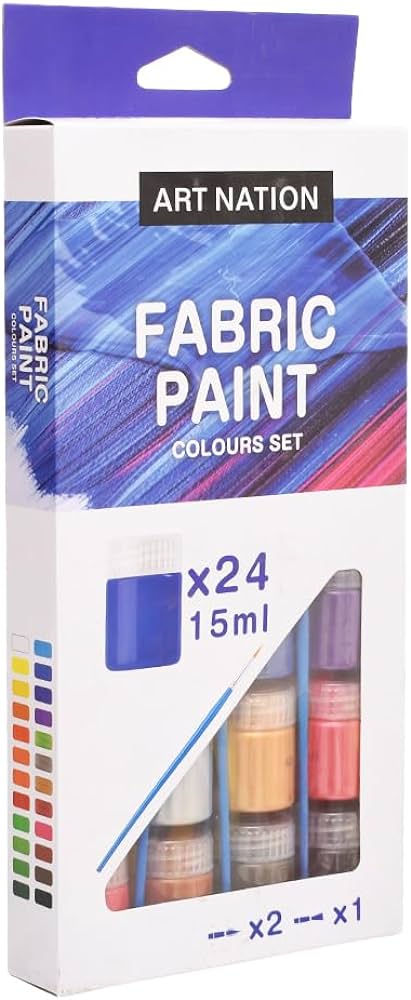 Art Nation Fabric Paint 24colour Set