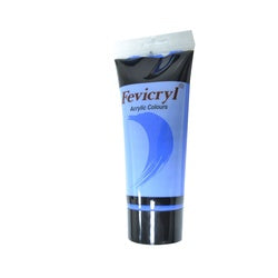 Fevicryl acrylic colour 200ml tube (Cerulean Blue)
