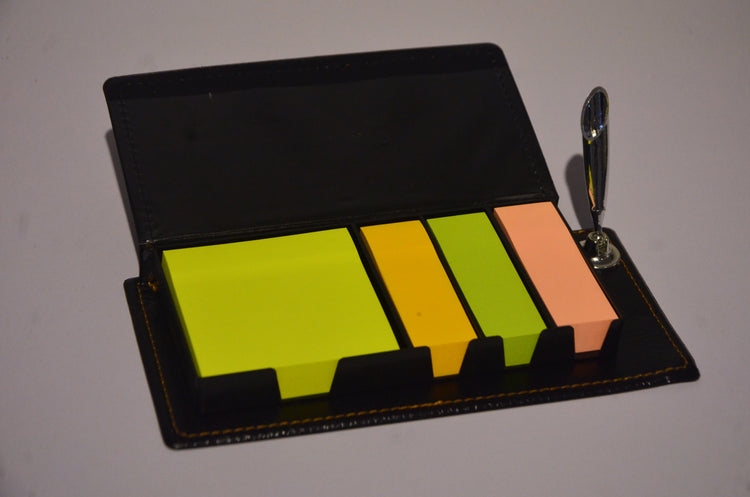 Post-it Pad with Leather - Large