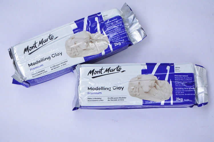 Mont Marte Modelling Clay 2kg White