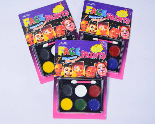 Hua Ba Face Paint 6colour Set (HB006A)