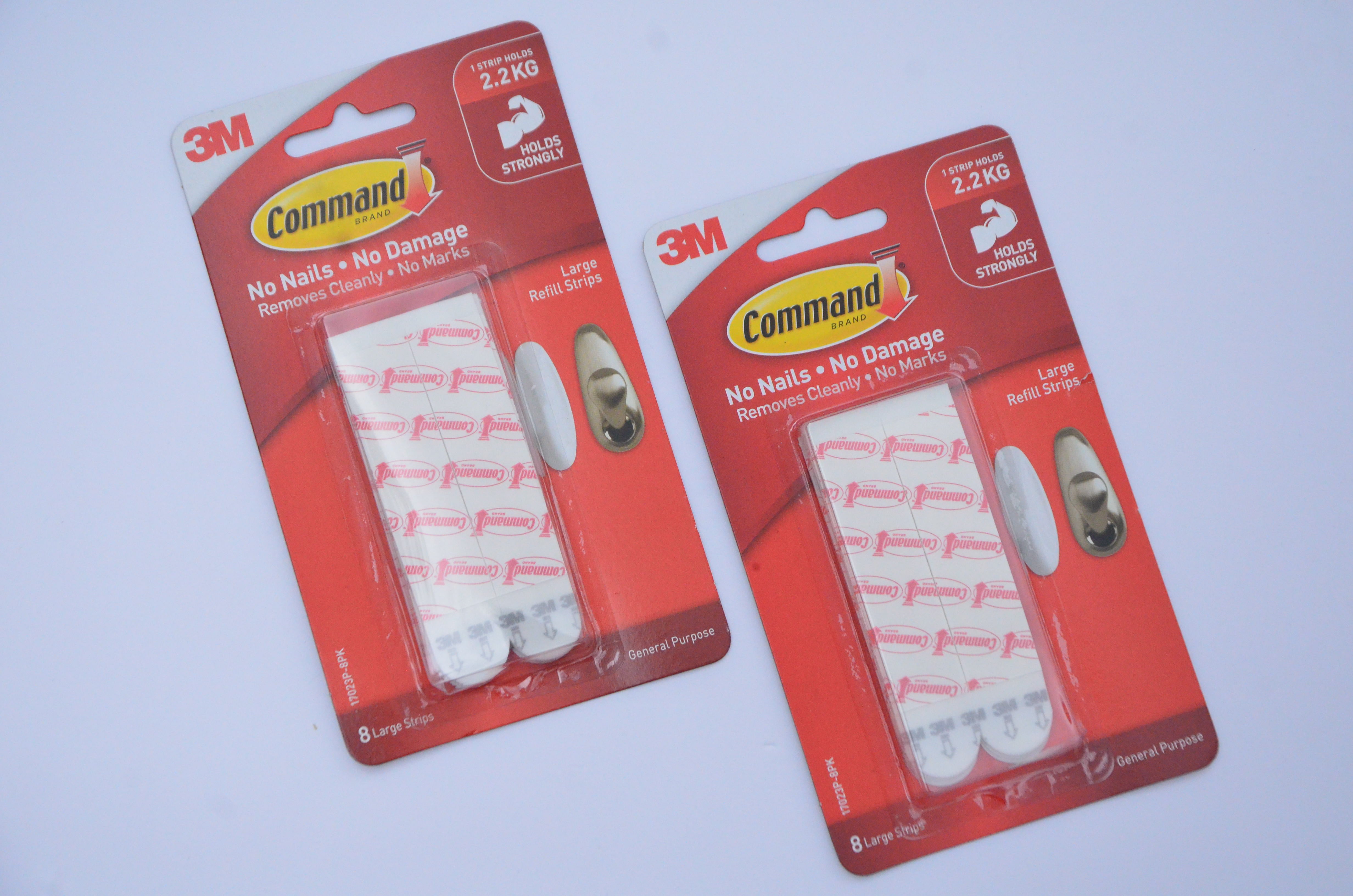 3M Command Strips (17023P-8PK) – Premium Stationers