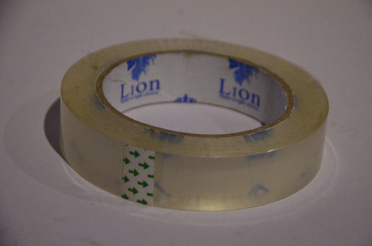Lion Cello Tape 1" 50yds Clear - Large