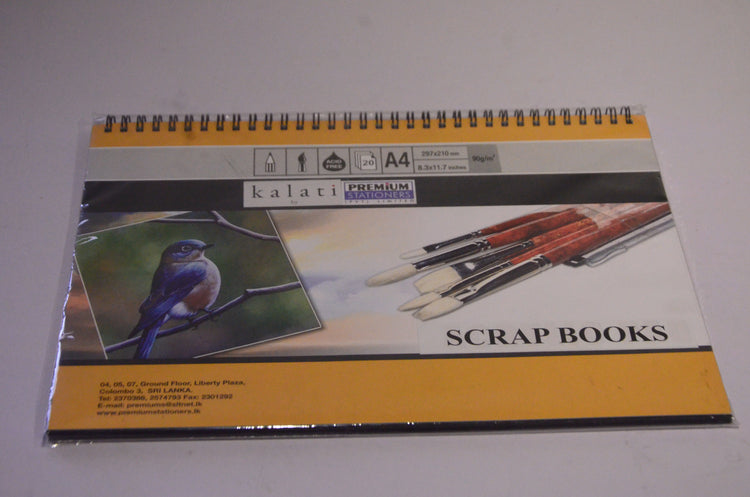 Premium Scrap Book A4 20 sheets