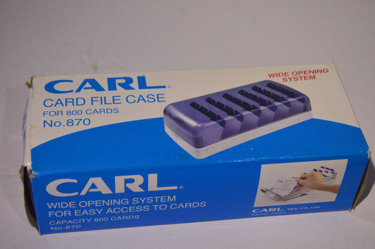 Card Case Holder 800 cards (CARL-870)