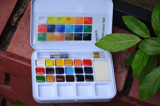 Mont Marte Tin Watercolor Set 21pcs