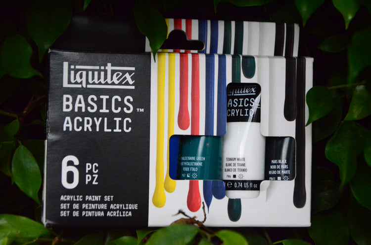 Liquitex Basics Acrylic 6colors Set