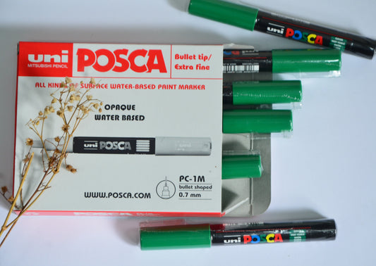 Uni POSCA Permanent Marker (PC-1M) - Green