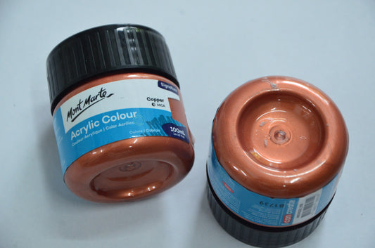 Mont Marte Acrylic Paint 100ml (Copper)