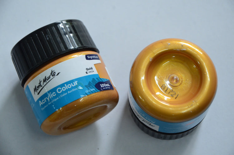 Mont Marte Acrylic 100ml (Gold)