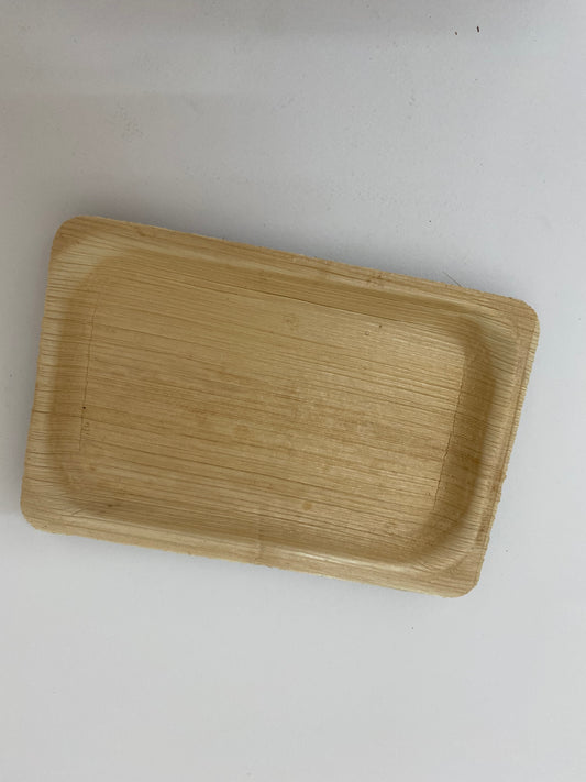 Arecanut Handmade Plate 5"X8"