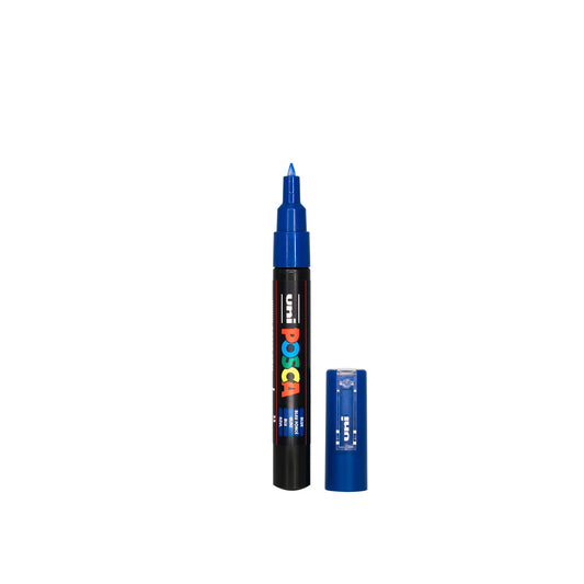 Uni POSCA Permanent Marker (PC-1M)- Blue