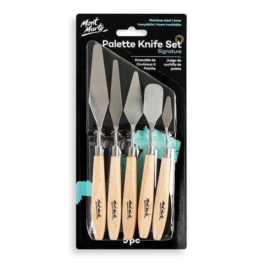 Mont Marte Palette Knife 5pcs set