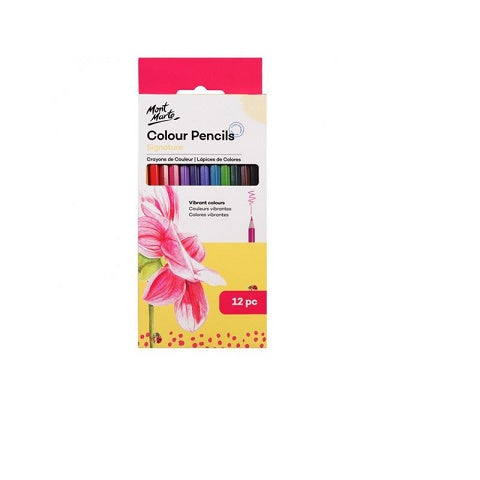 Mont Marte Colour Pencils 12colour set