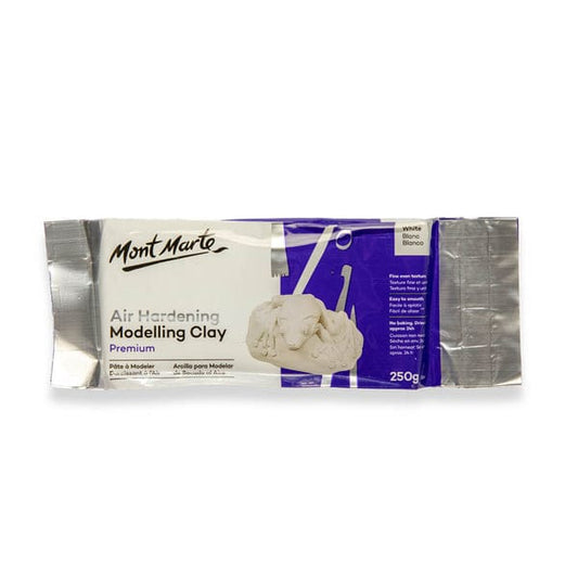 Mont Marte Modelling Clay 250g White