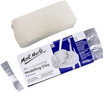 Mont Marte Modelling Clay 500g White