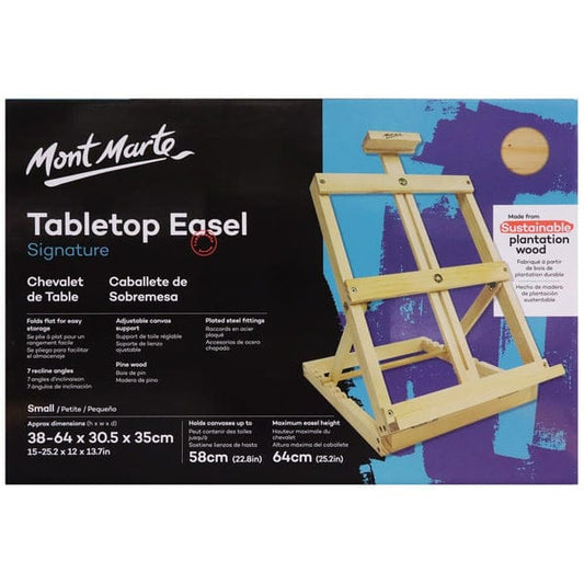 Mont Marte Table Top Wooden Easel