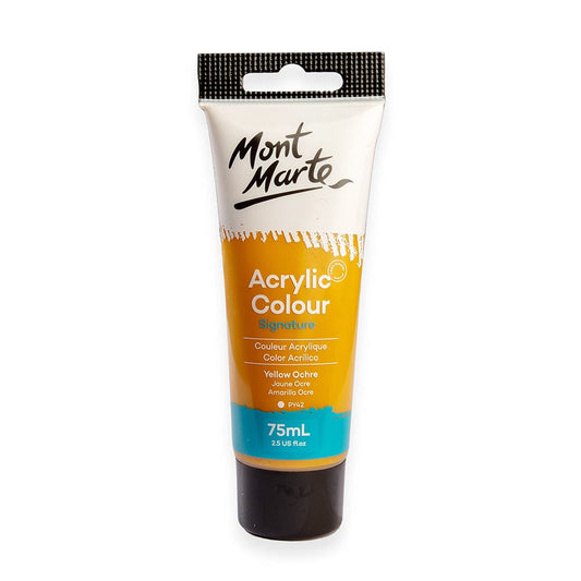 Mont Marte Acrylic 75ml - Yellow Ochre