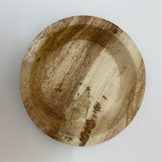 Arecanut Plate 9" DIA (Round Shape)