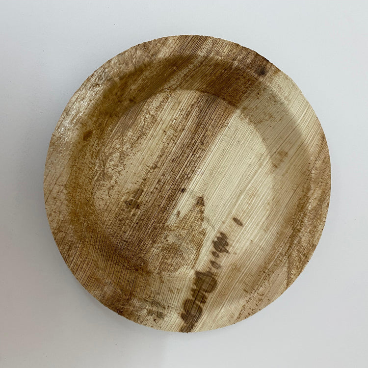 Arecanut Plate 9" DIA (Round Shape)
