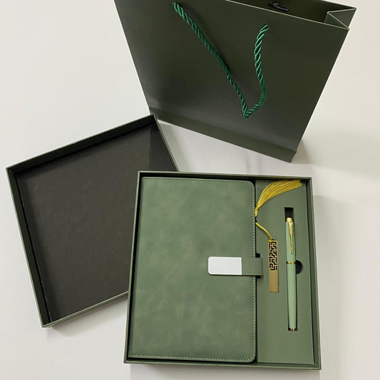 Corporate Gift Set (Notebook With Pen And Pen Drive)
