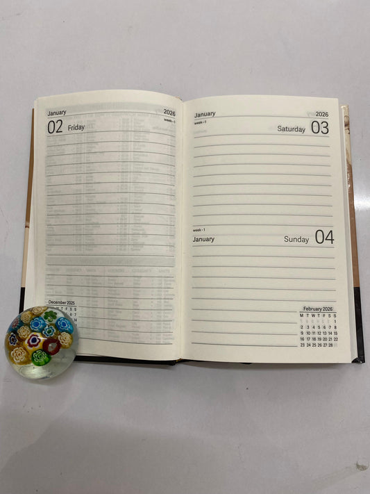 Nightingale Diary A6+ Size 2026 Rhythmic Expressions