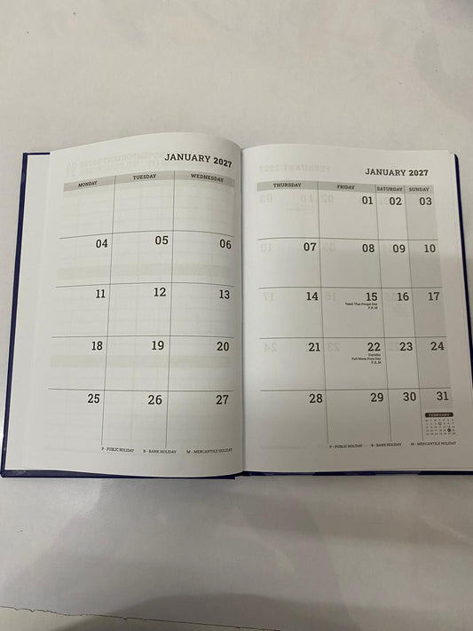 Panther 2027 Desk Diary