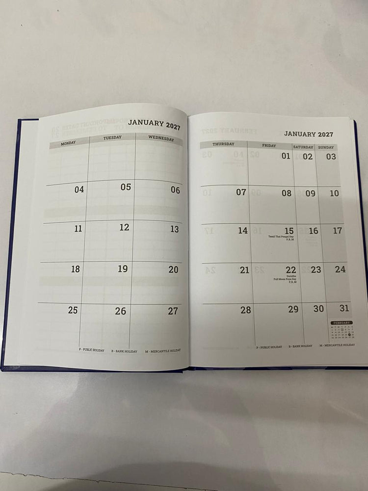 Panther 2027 Desk Diary