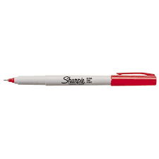 Sharpie Permanent Marker Extra Fine - Red
