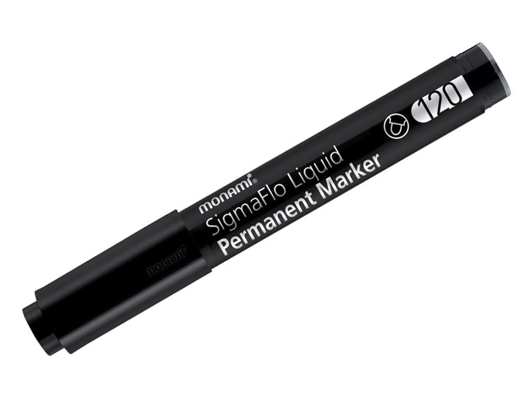 Monami Permanent Marker Liquid (Sigmaflo) - Black – Premium Stationers