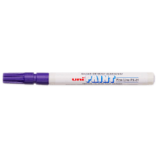 Uni Permanent Paint Marker (Px21) - Purple