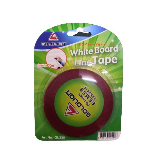 Whiteboard Liner Tape (Goldlion) Premium Stationers
