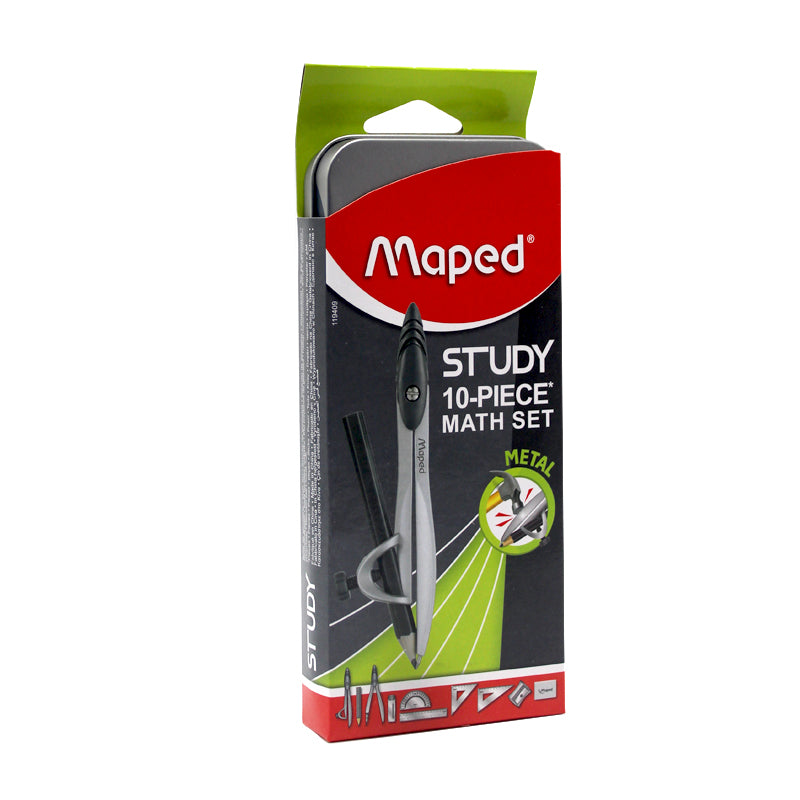 Maped Mathematical Instrument Box (10pcs) – Premium Stationers