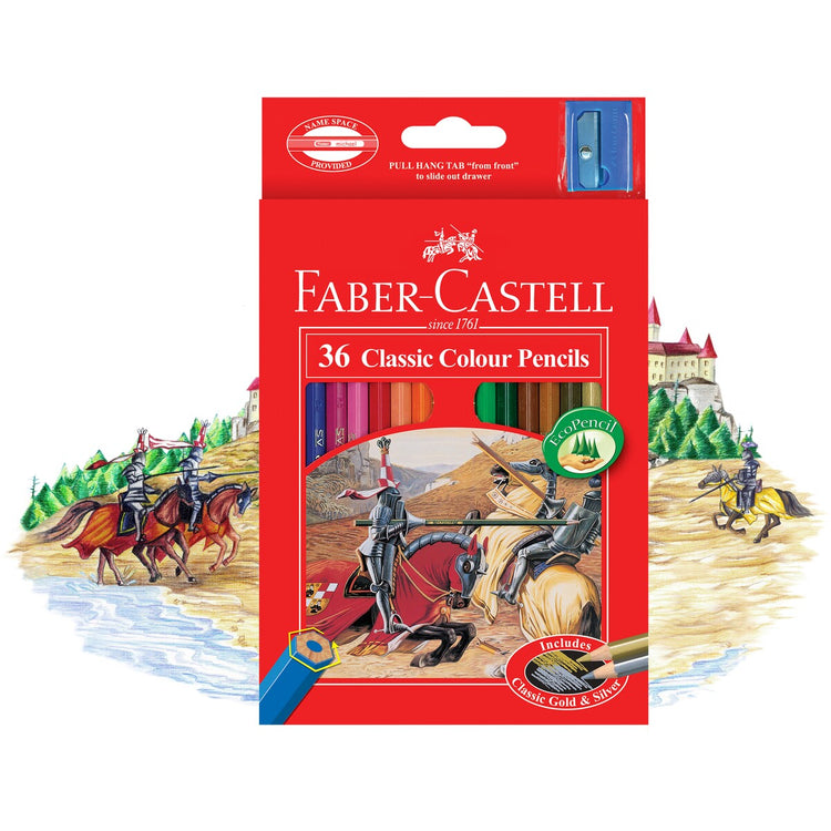 Faber-Castell Classic Colour Pencils (36c)