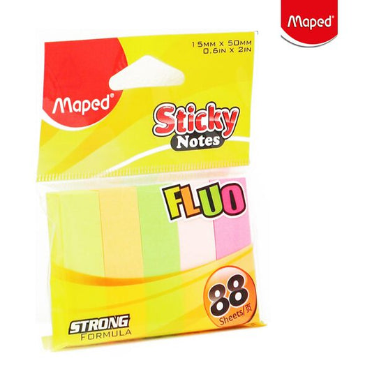 Maped Sticky Notes (0.6in x 2in-88sheets)