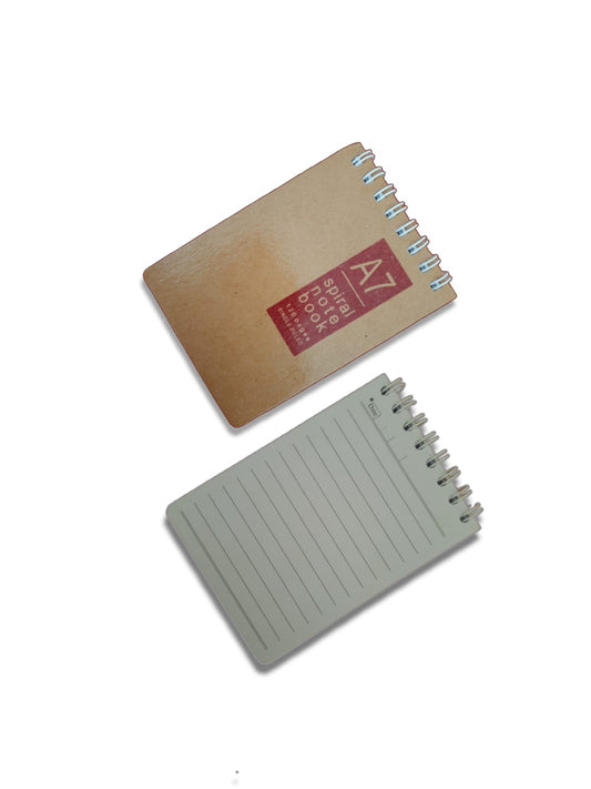 Dot. Note Book (A7 Spiral Short-140pgs)